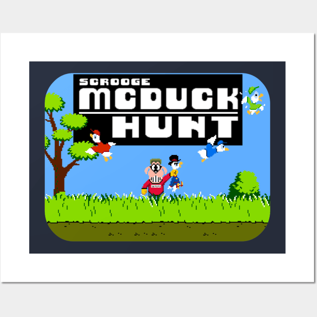 Scrooge McDuck Hunt Wall Art by RobotGhost